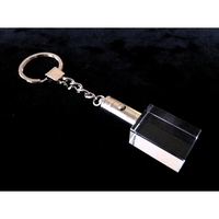 Rectangle Crystal Keychain