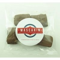 English butter toffee candy in a 5" x 5" bag, 2... from ASI 44900 NC Custom...