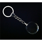 Crystal Keychain - Circle, Circular, Round
