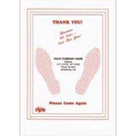 Truck Floor Mat, Footprints Design