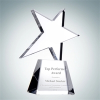 Meteor Star Crystal Award