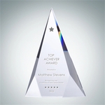 Crystal Glass Tri-Triangle Award