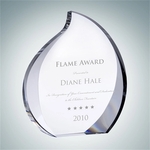 Crystal Glass Eternal Flame Award