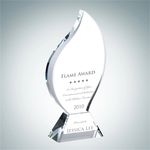 Crystal Glass Flame Award