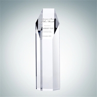 Crystal glass hexagon tower award.... from ASI 47791 Best Deal Awards / Best...
