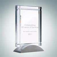 Deco Crystal Glass Award
