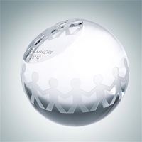 Harmony Crystal Glass Globe