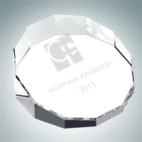 Duo Crystal Glass decagon