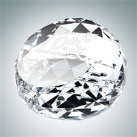 Clear gem-cut crystal glass round.... from ASI 47791 Best Deal Awards / Best...