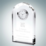 Royal Clock Crystal Glass Arch Tower