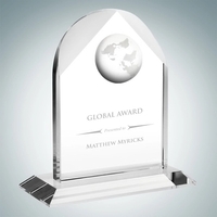 Distinguished Globe Arch Crystal Award