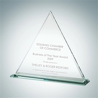 Jade Glass Triangle Award