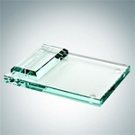 Memo Pad Jade Glass Holder