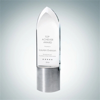 Dignity clear glass award.... from ASI 47791 Best Deal Awards / Best Deal Awards