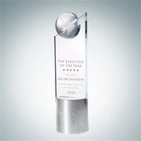 Globe Clear Glass Pinnacle