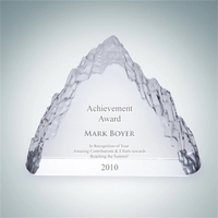 Peak Iceberg Molten Glass Award