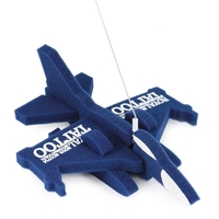 Foam Jet Fighter Airplane Toy Novelty on a leash... from ASI 54886 Foamworx /...