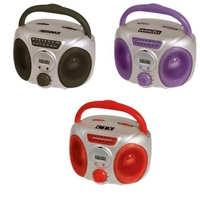 Mini AM/FM boom box with LCD clock.... from ASI 31570 Advantage Industries /...
