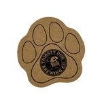 Paw Shaped Cork Coaster