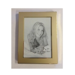 FRAME - 2-TONE, GOLD, 8" X 10" PHOTO