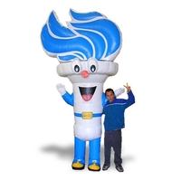 Custom made inflatable or fur mascot- or product-shaped costume.... from ASI...