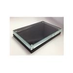 PICTURE FRAME - CRYSTAL, CLEAR/BLACK