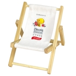 Wood Beach Chair Cell Phone Holder