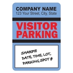 CLING VINYL WRITE ON PARKING PASS