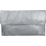 Skinny Snake Skin Clutch Purse