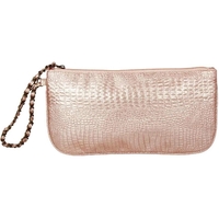 Clutch Purse with Zipper Chain Wristlet