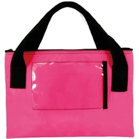 Neon Bag with Clear Pocket