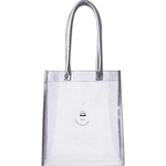 Clear Glitter Tote
