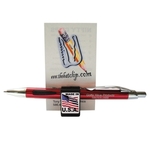 GREEN ADHESIVE PEN AND PENCIL HOLDER