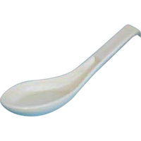 Blank Classic Asian soup spoon great for enjoying meals, serving sauces.......