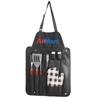 Barbeque 6 piece set with apron.... from ASI 40544 Binaco / Binaline