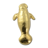 Fully dimensional manatee lapel pin. Blank.... from ASI 96235 Wehr Industries...