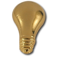 Incandescent light bulb lapel pin. Blank.... from ASI 96235 Wehr Industries Inc