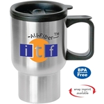 Bishop - 16 oz Stainless Steel Travel Mug