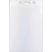 Vertical Vinyl Badge Holder