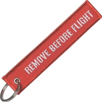 Heavy weight fully serged flight crew tag, 5" x 1".... from ASI 68707...