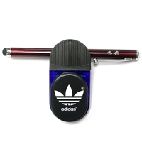 Magnetic memo clip with pen and business card / note holder.... from ASI...