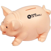 Flesh color traditional pig bank.... from ASI 93235 Valley Casting Inc /...