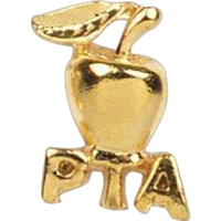 Apple Shaped Lapel Pin