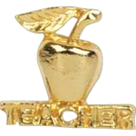 Apple Shaped Lapel Pin