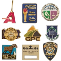 Enhanced Cloisonne Lapel Pin. Made from steel... from ASI 55610...