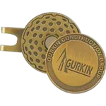 Hat Clip Ball Marker Steel Enamel - 1"