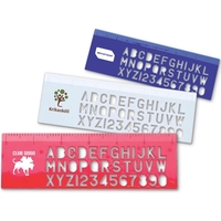 Stencil ruler with full alphabet and number.... from ASI 48500 Dard Products...
