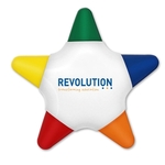 Five Color Star Crayon