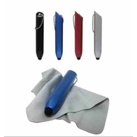 IPod or iPhone stylus with cleaner cloth... from ASI 57713 Glow Promotions /...