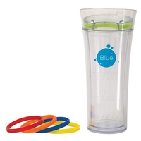 Tumbler with 5 interchangeable silicon bands to add a splash of... from ASI...